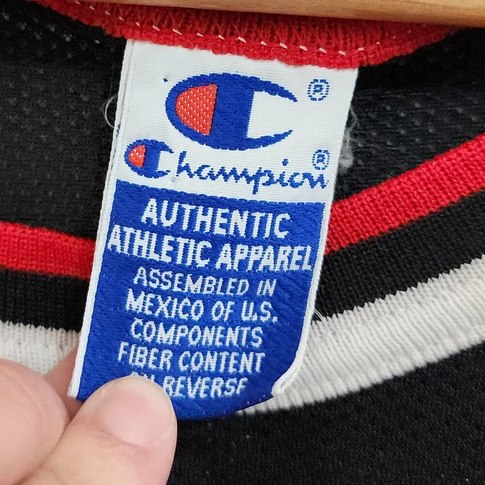 Vintage Champion Michael Jordan Jersey Chicago Bulls Youth Kids XL 18-20 - Picture 9 of 13